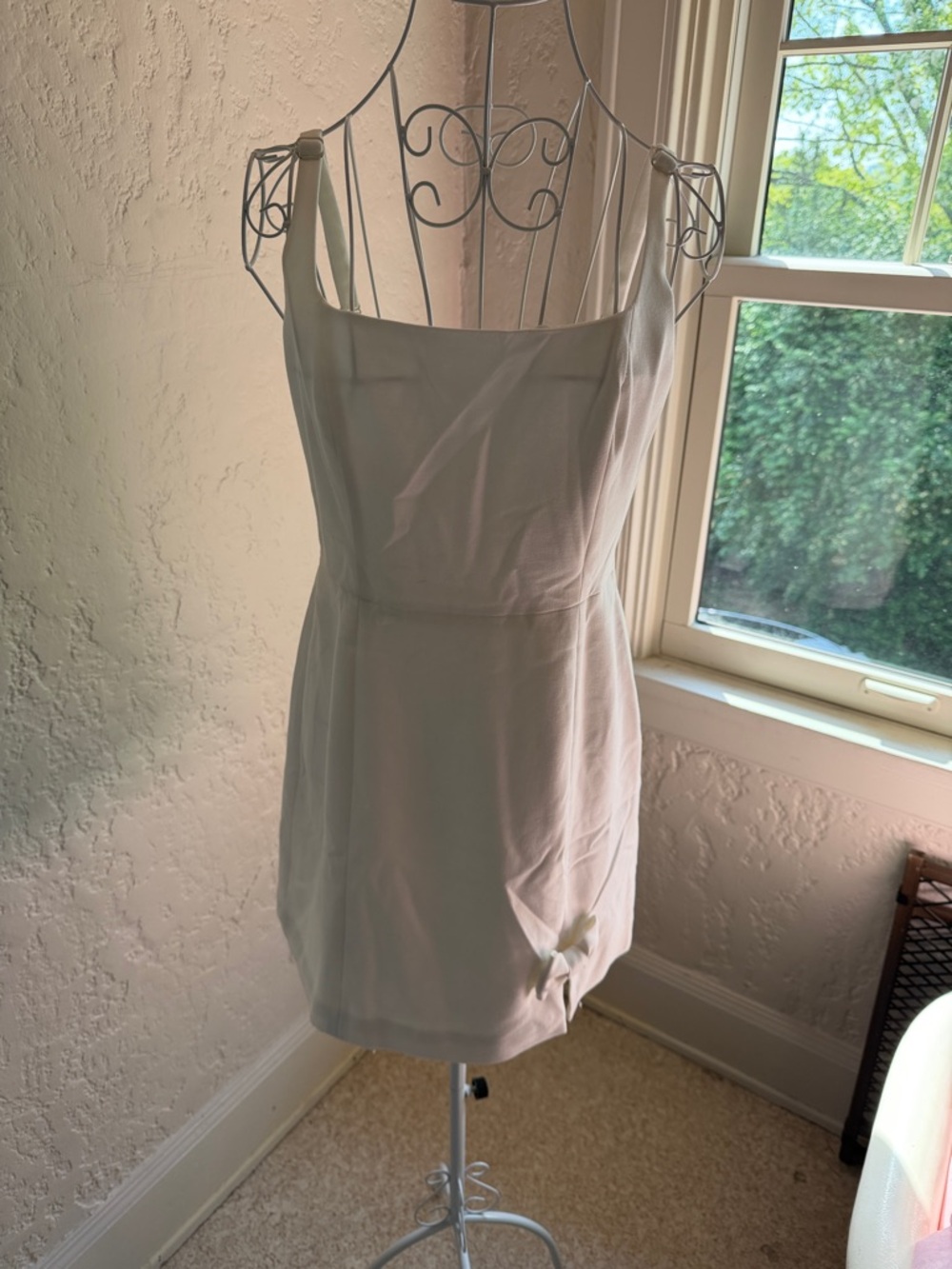 French Connection Cream Mini Dress